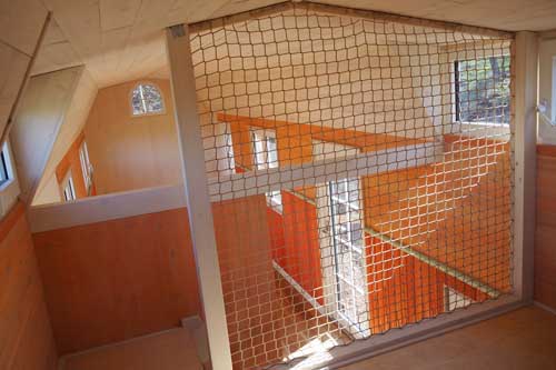 Zimmermann in Tübingen 4 Bauwagen für Waldkindergarten in Tuebingen Sicherungen